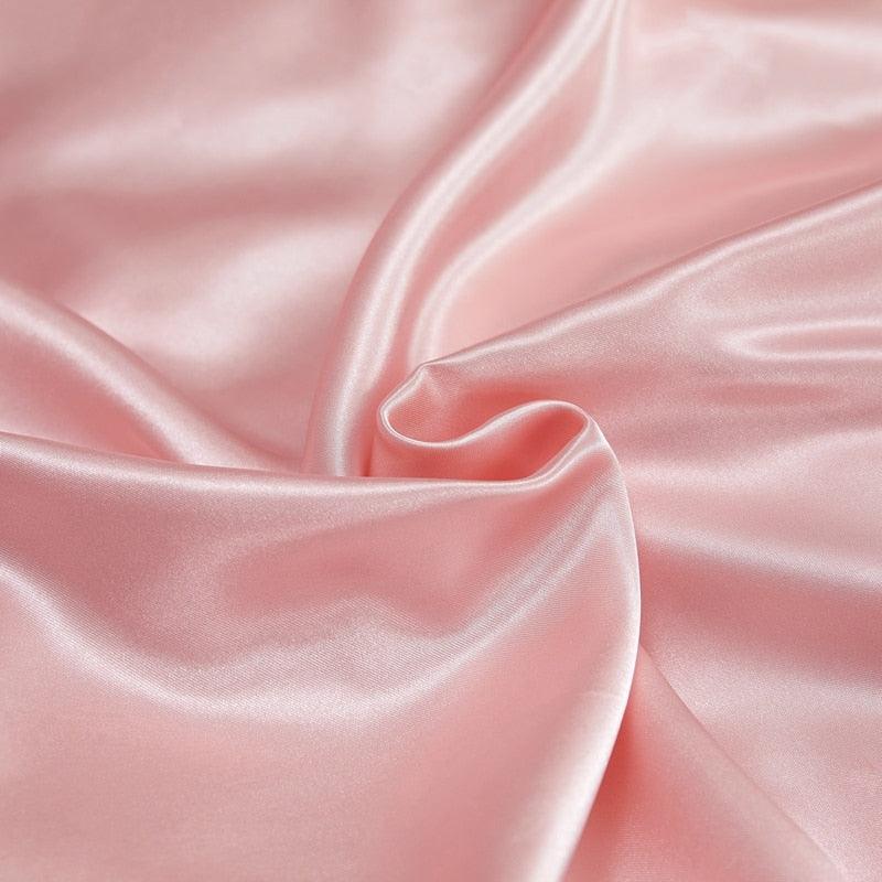 Conjunto de Cama de Cetim ConfortPlus | 4 Peças Linha Premium