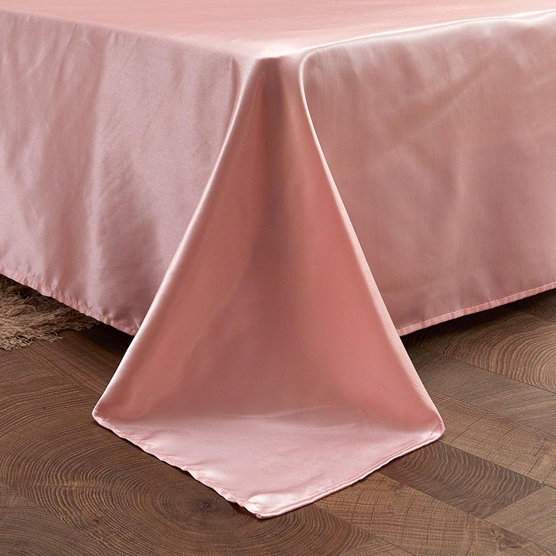 Conjunto de Cama de Cetim ConfortPlus | 4 Peças Linha Premium